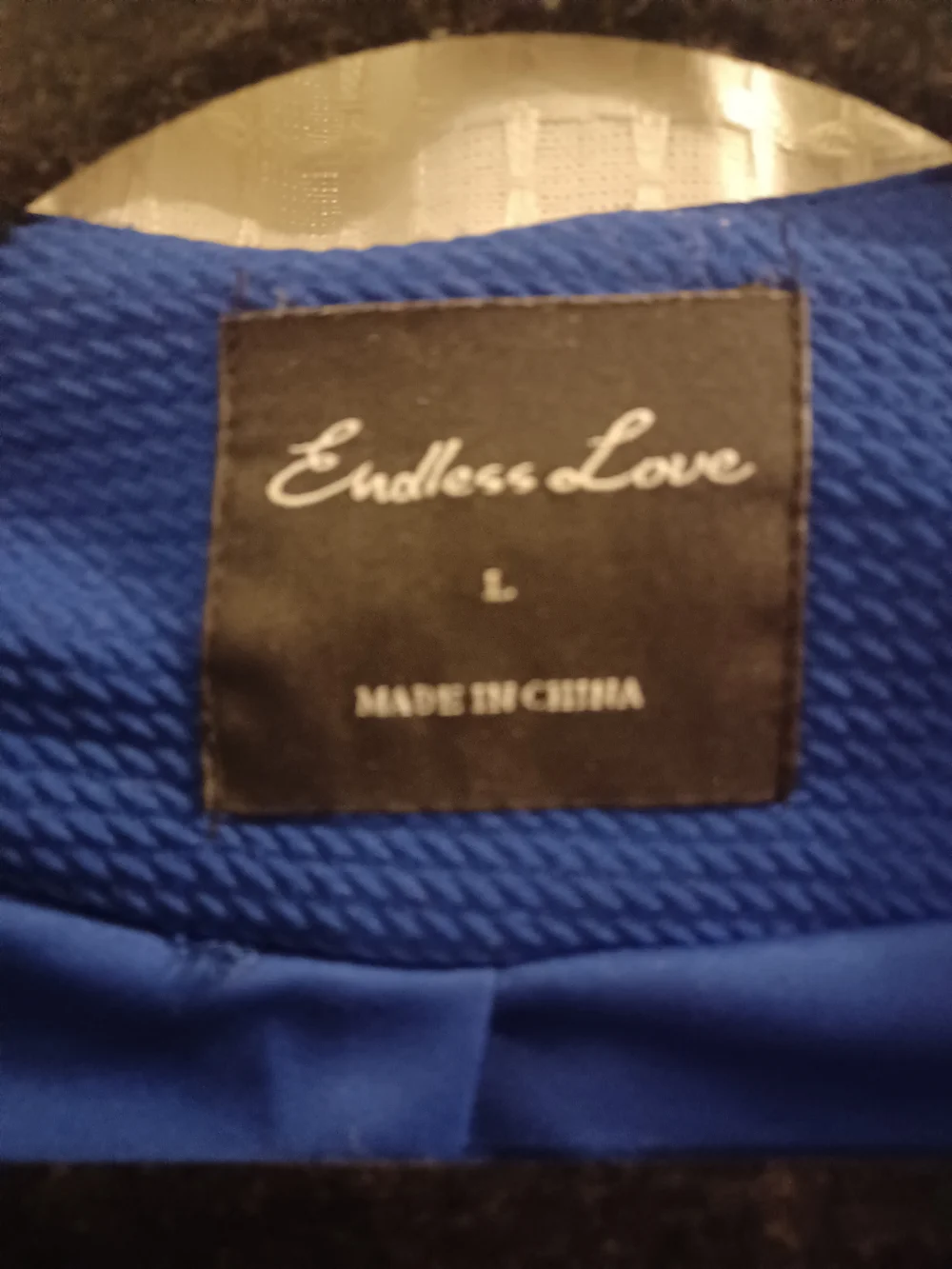 Endless Love Open-Front Cropped Royal Blue Blazer